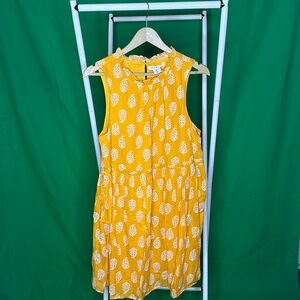 Large Gold Floral Dress, Lucky Brand